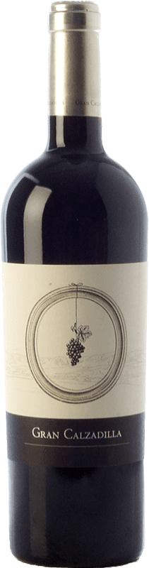 49,95 € Free Shipping | Red wine Uribes Madero Gran Calzadilla Aged I.G.P. Vino de la Tierra de Castilla Castilla la Mancha Spain Tempranillo, Cabernet Sauvignon Bottle 75 cl