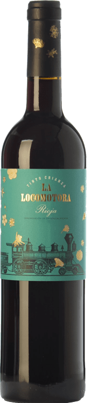 10,95 € Free Shipping | Red wine Uvas Felices La Locomotora Aged D.O.Ca. Rioja The Rioja Spain Tempranillo Magnum Bottle 1,5 L