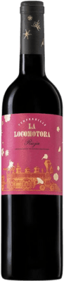 9,95 € Бесплатная доставка | Красное вино Uvas Felices La Locomotora Молодой D.O.Ca. Rioja Ла-Риоха Испания Tempranillo бутылка 75 cl