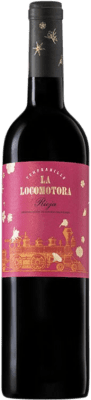 9,95 € 免费送货 | 红酒 Uvas Felices La Locomotora 年轻的 D.O.Ca. Rioja 拉里奥哈 西班牙 Tempranillo 瓶子 75 cl