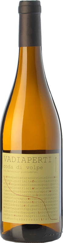 19,95 € Envoi gratuit | Vin blanc Vadiaperti D.O.C. Irpinia Campanie Italie Coda di Volpe Bouteille 75 cl