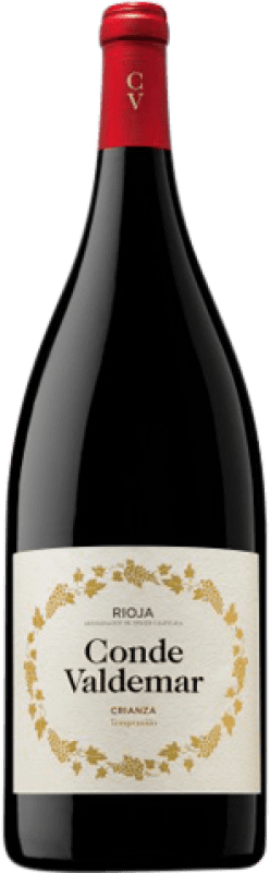 11,95 € 送料無料 | 赤ワイン Valdemar Conde de Valdemar 高齢者 D.O.Ca. Rioja ラ・リオハ スペイン Tempranillo, Mazuelo ボトル 75 cl