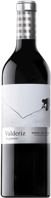48,95 € Бесплатная доставка | Красное вино Valderiz Juegabolos Резерв D.O. Ribera del Duero Кастилия-Леон Испания Tempranillo бутылка 75 cl