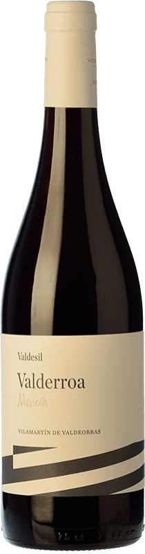 13,95 € Kostenloser Versand | Rotwein Valdesil Valderroa Jung D.O. Valdeorras Galizien Spanien Mencía 75 cl