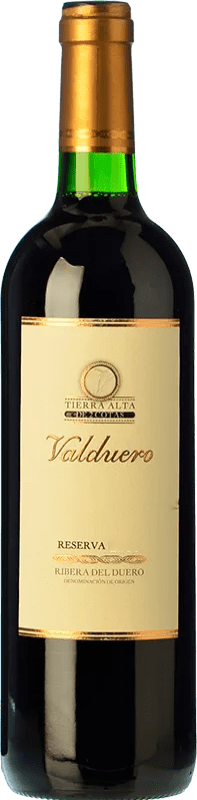 22,95 € Spedizione Gratuita | Vino Rosso Valduero Riserva D.O. Ribera del Duero Castilla y León Spagna Tempranillo 75 cl