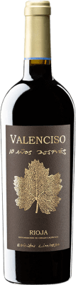 58,95 € Envio grátis | Vinho Tinto Valenciso 10 Años Después Reserva D.O.Ca. Rioja La Rioja Espanha Tempranillo 10 Anos 75 cl