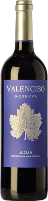 31,95 € Kostenloser Versand | Rotwein Valenciso Reserve D.O.Ca. Rioja La Rioja Spanien Tempranillo Flasche 75 cl