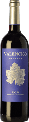 21,95 € Envoi gratuit | Vin rouge Valenciso Réserve D.O.Ca. Rioja La Rioja Espagne Tempranillo Bouteille 75 cl