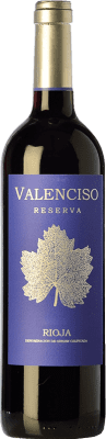 29,95 € Spedizione Gratuita | Vino Rosso Valenciso Riserva D.O.Ca. Rioja La Rioja Spagna Tempranillo 75 cl