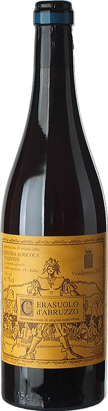 61,95 € 免费送货 | 玫瑰酒 Valentini Cerasuolo D.O.C. Montepulciano d'Abruzzo 阿布鲁佐 意大利 Montepulciano 瓶子 75 cl