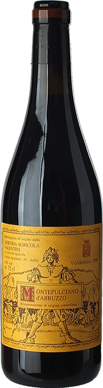 176,95 € Spedizione Gratuita | Vino Rosso Valentini D.O.C. Montepulciano d'Abruzzo Abruzzo Italia Montepulciano 75 cl