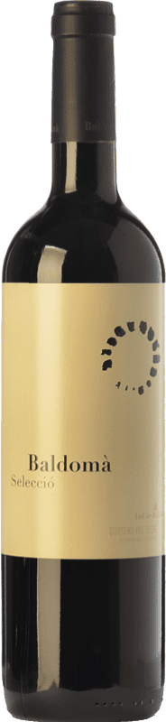 8,95 € Free Shipping | Red Wine Vall de Baldomar Baldomà Selection Young D.O. Costers del Segre Catalonia Spain Tempranillo, Merlot, Cabernet Sauvignon, Bobal Bottle 75 cl
