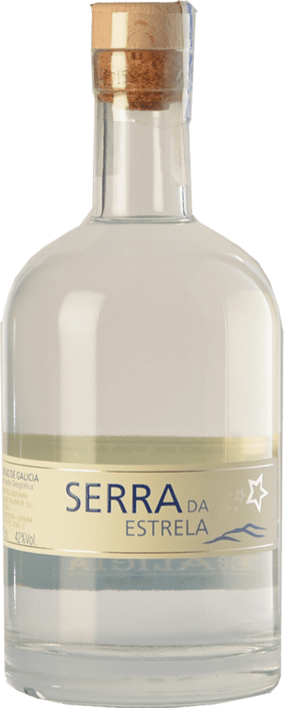 24,95 € Spedizione Gratuita | Grappa Orujo Valmiñor Serra da Estrela D.O. Orujo de Galicia Galizia Spagna 70 cl