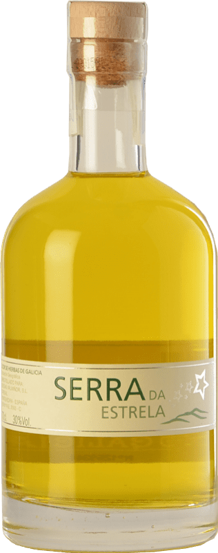 22,95 € Kostenloser Versand | Kräuterlikör Valmiñor Serra da Estrela D.O. Orujo de Galicia Galizien Spanien Flasche 75 cl