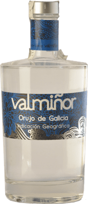 14,95 € Envio grátis | Aguardente Orujo Valmiñor D.O. Orujo de Galicia Galiza Espanha Garrafa 70 cl