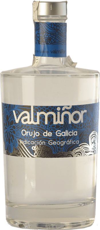 15,95 € Free Shipping | Pomace Brandy Valmiñor D.O. Orujo de Galicia Galicia Spain Bottle 70 cl