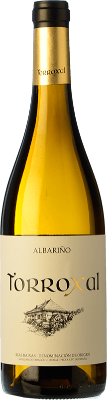 9,95 € Free Shipping | White Wine Valmiñor Torroxal D.O. Rías Baixas Galicia Spain Albariño — Albarinho Bottle 75 cl