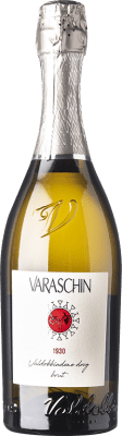 14,95 € Бесплатная доставка | Белое игристое Varaschin брют D.O.C.G. Prosecco di Conegliano-Valdobbiadene Treviso Италия Glera бутылка 75 cl