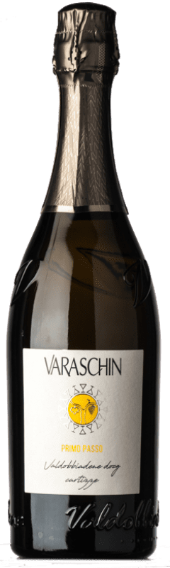 23,95 € Kostenloser Versand | Weißer Sekt Varaschin Cartizze D.O.C.G. Prosecco di Conegliano-Valdobbiadene Treviso Italien Glera Flasche 75 cl