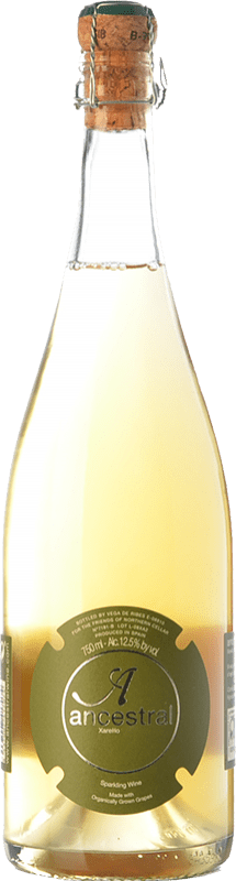 14,95 € Free Shipping | White Sparkling Wine Vega de Ribes Ancestral Spain Xarel·lo 75 cl