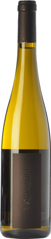 22,95 € Spedizione Gratuita | Vino bianco Veigamoura D.O. Rías Baixas Galizia Spagna Albariño Bottiglia 75 cl