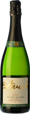 16,95 € Spedizione Gratuita | Spumante bianco Vell Estruch Clàssic Brut Nature Riserva D.O. Cava Catalogna Spagna Pinot Nero, Chardonnay Bottiglia 75 cl