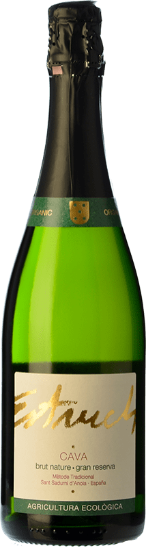 16,95 € Envoi gratuit | Blanc mousseux Vell Estruch Clàssic Brut Nature Réserve D.O. Cava Catalogne Espagne Pinot Noir, Chardonnay Bouteille 75 cl