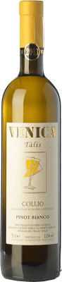 19,95 € Бесплатная доставка | Белое вино Venica & Venica Tàlis D.O.C. Collio Goriziano-Collio Фриули-Венеция-Джулия Италия Pinot White бутылка 75 cl