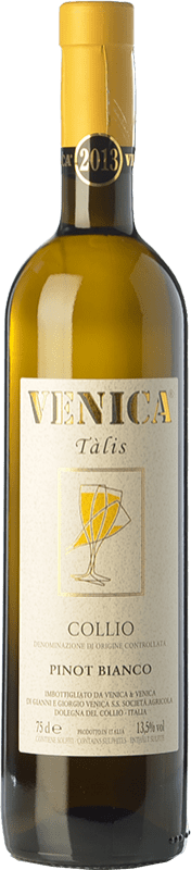 19,95 € Envoi gratuit | Vin Blanc Venica & Venica Tàlis D.O.C. Collio Frioul-Vénétie Julienne Italie Pinot Blanc Bouteille 75 cl