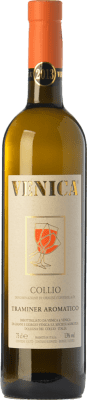 24,95 € Бесплатная доставка | Белое вино Venica & Venica Traminer Aromatico D.O.C. Collio Goriziano-Collio Фриули-Венеция-Джулия Италия Gewürztraminer бутылка 75 cl