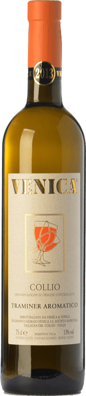 24,95 € Бесплатная доставка | Белое вино Venica & Venica Traminer Aromatico D.O.C. Collio Goriziano-Collio Фриули-Венеция-Джулия Италия Gewürztraminer бутылка 75 cl