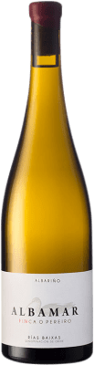 29,95 € Envío gratis | Vino blanco Albamar O Pereiro D.O. Rías Baixas Galicia España Albariño Botella 75 cl