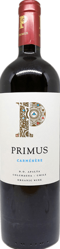 16,95 € 免费送货 | 红葡萄酒 Veramonte Primus Crianza — 陈酿 I.G. Valle de Colchagua 科尔查瓜谷 智利 Carmenère — 佳美娜 75 cl