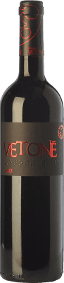 10,95 € Kostenloser Versand | Rotwein Vetoné Alterung I.G.P. Vino de la Tierra de Castilla y León Kastilien und León Spanien Tempranillo, Syrah, Spätburgunder Flasche 75 cl