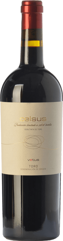 45,95 € Kostenloser Versand | Rotwein Vetus Celsus D.O. Toro Kastilien und León Spanien Tinta de Toro Flasche 75 cl