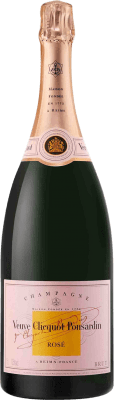 179,95 € Spedizione Gratuita | Spumante Rosato Veuve Clicquot Brut Rosé — Rosato A.O.C. Champagne champagne Francia Pinot Nero, Chardonnay, Pinot Meunier Bottiglia Magnum 1,5 L
