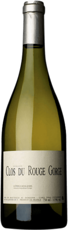 34,95 € Бесплатная доставка | Белое вино Clos du Rouge Gorge Blanc I.G.P. Vin de Pays Côtes Catalanes Лангедок-Руссильон Франция Macabeo бутылка 75 cl