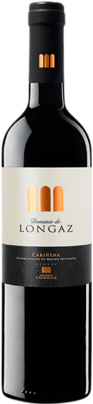 11,95 € Free Shipping | Red Wine Victoria Dominio de Longaz Crianza — Aged D.O. Cariñena Aragon Spain Tempranillo, Merlot, Syrah — Shiraz, Cabernet Sauvignon Bottle 75 cl