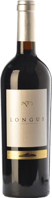 14,95 € Free Shipping | Red wine Victoria Longus Aged D.O. Cariñena Aragon Spain Merlot, Syrah, Cabernet Sauvignon Bottle 75 cl