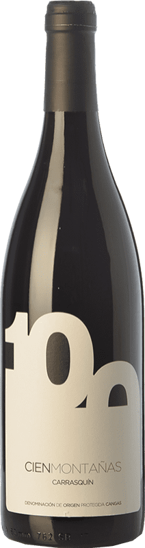 16,95 € 送料無料 | 赤ワイン Vidas 100 Montañas Crianza — クリアンサ D.O.P. Vino de Calidad de Cangas アストゥリアス公国 スペイン Carrasquín — カラスキン ボトル 75 cl