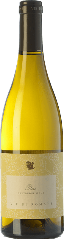 29,95 € Бесплатная доставка | Белое вино Vie di Romans Piere D.O.C. Friuli Isonzo Фриули-Венеция-Джулия Италия Sauvignon бутылка 75 cl