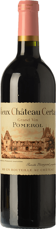 342,95 € Envoi gratuit | Vin rouge Vieux Château Certan Crianza A.O.C. Pomerol Bordeaux France Merlot, Cabernet Sauvignon, Cabernet Franc Bouteille 75 cl