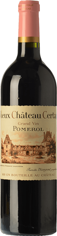 323,95 € Бесплатная доставка | Красное вино Vieux Château Certan старения A.O.C. Pomerol Бордо Франция Merlot, Cabernet Sauvignon, Cabernet Franc бутылка 75 cl