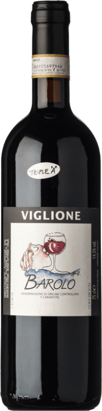 59,95 € Envío gratis | Vino tinto Viglione Carlo D.O.C.G. Barolo Piemonte Italia Nebbiolo Botella 75 cl