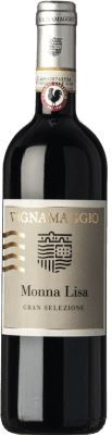 35,95 € Free Shipping | Red Wine Vignamaggio Monna Lisa Classic, Selection Reserve — Aged D.O.C.G. Chianti Tuscany Italy Merlot, Cabernet Sauvignon, Sangiovese 75 cl