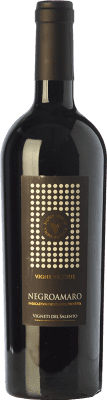39,95 € Spedizione Gratuita | Vino Rosso Vigneti del Salento VV Vigne Vecchie I.G.T. Puglia Puglia Italia Negroamaro 75 cl