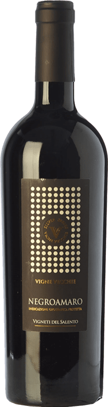 39,95 € Free Shipping | Red Wine Vigneti del Salento VV Vigne Vecchie — Old Vines I.G.T. Puglia Puglia Italy Negroamaro Bottle 75 cl