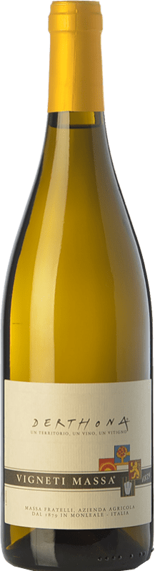 34,95 € Spedizione Gratuita | Vino bianco Vigneti Massa Derthona D.O.C. Colli Tortonesi Piemonte Italia Bacca Bianca Bottiglia 75 cl