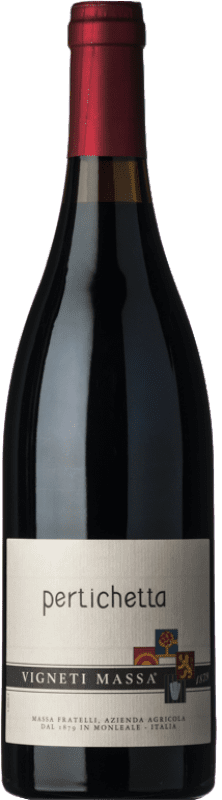 22,95 € Kostenloser Versand | Rotwein Vigneti Massa Pertichetta D.O.C. Colli Tortonesi Piemont Italien Bacca Rot Flasche 75 cl