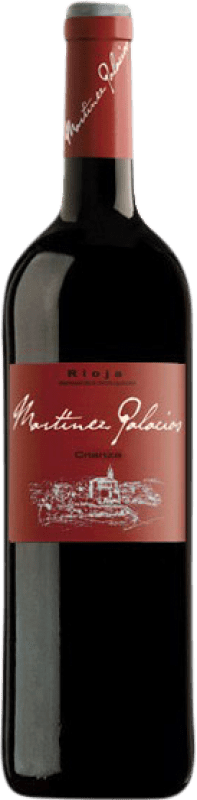 7,95 € Spedizione Gratuita | Vino rosso Martínez Palacios Crianza D.O.Ca. Rioja La Rioja Spagna Tempranillo Bottiglia 75 cl